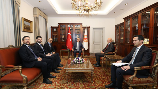 TBMM Başkanı Numan Kurtulmuş, TÜRKPA Genel Sekreteri Hasan’ı Kabul Etti - Resim: 2