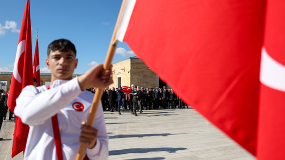 Cumhurbaşkanı Erdoğan Başkanlığındaki Devlet Erkanı Anıtkabir'i Ziyaret Etti - Resim: 6