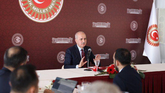 TBMM Başkanı Kurtulmuş, Gazetecilerle Bir Araya Geldi - Resim: 18