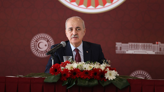 TBMM Başkanı Kurtulmuş, Gazetecilerle Bir Araya Geldi - Resim: 1