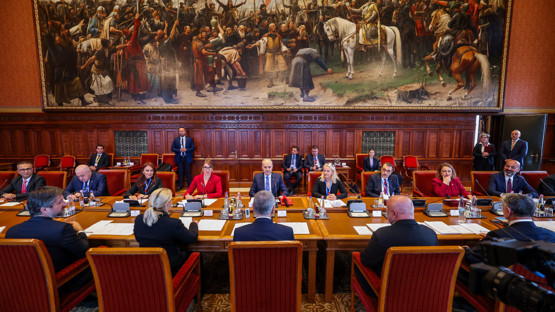 Macaristan Ulusal Meclisi Başkanı Laszlo K&ouml;ver ile G&ouml;r&uuml;şme