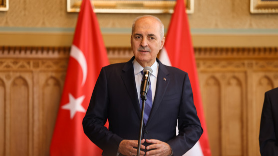 Macaristan Ulusal Meclisi Başkanı Laszlo K&ouml;ver ile Ortak Basın A&ccedil;ıklaması