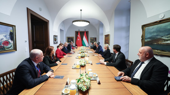 Macaristan Başbakanı Viktor Orban ile G&ouml;r&uuml;şme