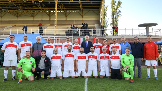 TBMM Parlamenterler Spor Kul&uuml;b&uuml; ile Macaristan Ulusal Meclisi Futbol Takımı Arasında Futbol Karşılaşması