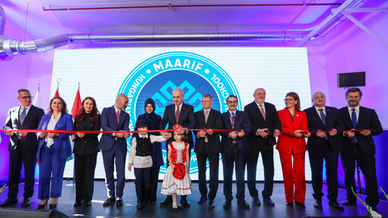 Maarif Vakfı Okullarının Yeni Bina A&ccedil;ılış T&ouml;reni'ne Katılım