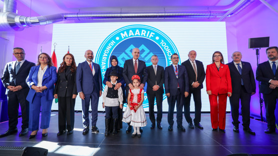 Maarif Vakfı Okullarının Yeni Bina A&ccedil;ılış T&ouml;reni'ne Katılım