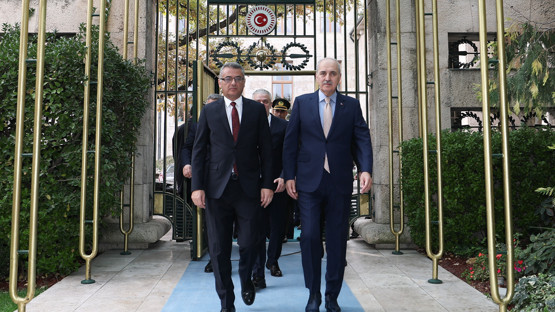 TBMM Başkanı Kurtulmuş, KKTC Cumhurbaşkanı Erhürman İle Görüştü - Resim: 10