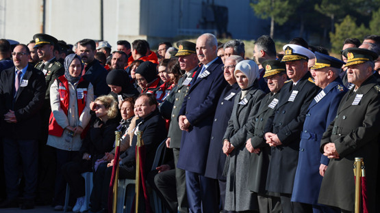 TBMM Başkanı Kurtulmuş, Azerbaycan-Gürcistan Sınırında Düşen Uçakta Şehit Olan Askerler İçin Düzenlenen Cenaze Törenine Katıldı - Resim: 17