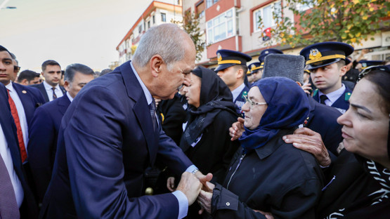TBMM Başkanı Kurtulmuş, Şehit Hava Pilot Yarbay Gökhan Korkmaz İçin İstanbul'da Düzenlenen Cenaze Törenine Katıldı - Resim: 9