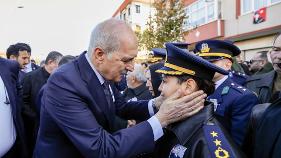 TBMM Başkanı Kurtulmuş, Şehit Hava Pilot Yarbay Gökhan Korkmaz İçin İstanbul'da Düzenlenen Cenaze Törenine Katıldı - Resim: 8