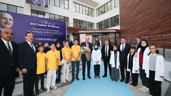 TBMM Başkanı Kurtulmuş, Aksaray Belediyesini Ziyaret Etti - Resim: 3