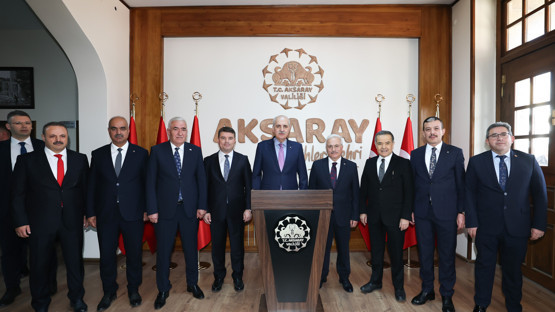 TBMM Başkanı Kurtulmuş, Aksaray Valiliğini Ziyaret Etti - Resim: 2
