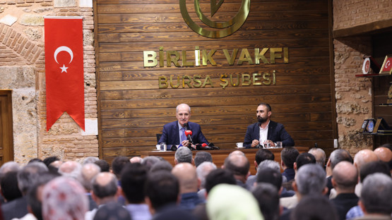 TBMM Başkanı Kurtulmuş, Birlik Vakfı Bursa Şubesinin Cuma Meclisi Programında Konuştu - Resim: 8