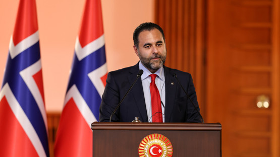 TBMM Başkanı Kurtulmuş, Norveç Parlamentosu Başkanı Gharahkhani ile Ortak Basın Toplantısında Konuştu - Resim: 20