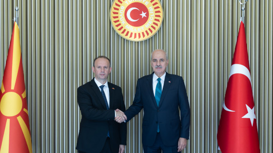 Kuzey Makedonya Meclis Başkanı Ziyareti