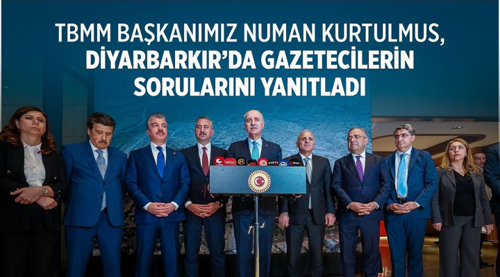 Diyarbakır'da gazetecilerin sorularını cevapladık