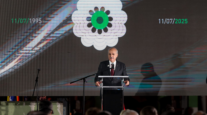 TBMM Başkanı Kurtulmuş, Srebrenitsa Soykırımının 30'uncu Yıl Anma Programına Konuştu