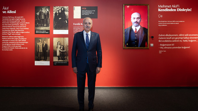 TBMM Başkanı Numan Kurtulmuş, MAKÜ rektörlüğünü ziyaret etti