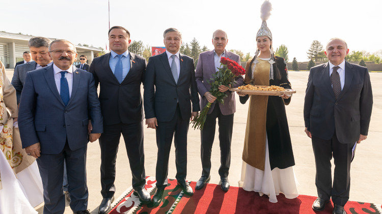 TBMM Başkanı Kurtulmuş, Kırgızistan’da