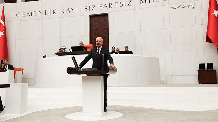 NUMAN KURTULMUŞ, Yeniden TBMM Başkanı Seçildi