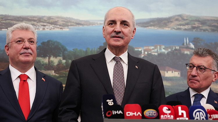 TBMM BAŞKANI KURTULMUŞ, AK PARTİ GRUP BAŞKANI GÜLER’İ ZİYARET ETTİ