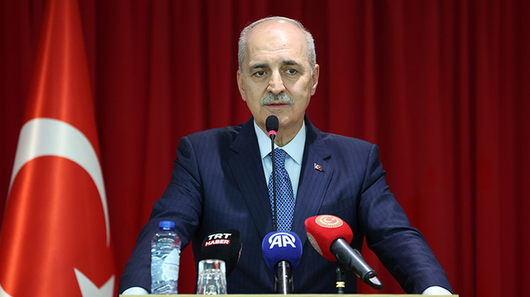 TBMM Başkanı Kurtulmuş, Brüksel'de "Türk Toplumu Buluşması"nda Konuştu