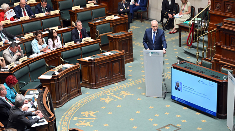 TBMM Başkanı Kurtulmuş, NATO Parlamento Başkanları Zirvesi’nde Konuştu