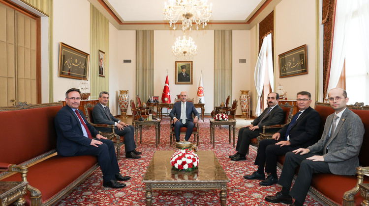TBMM Başkanı Kurtulmuş, Atatürk Kültür, Dil Ve Tarih Yüksek Kurumu Başkanı Prof. Dr. Örs’ü Kabul Etti