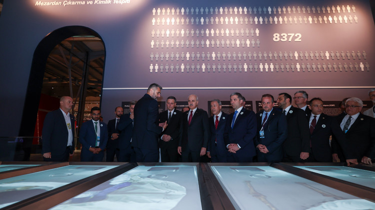 TBMM Başkanı Kurtulmuş, Türkiye'nin Desteğiyle Kurulan Srebrenitsa'daki Soykırım Müzesini Açtı