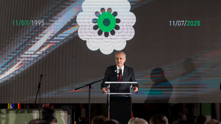 TBMM Başkanı Kurtulmuş, Srebrenitsa Soykırımının 30'uncu Yıl Anma Programına Konuştu