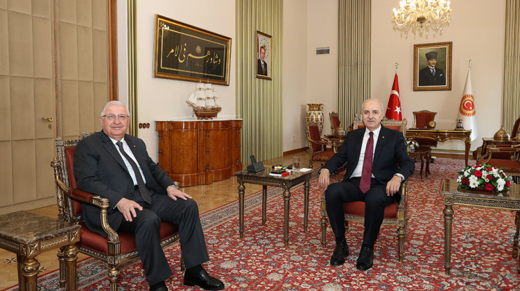 TBMM Başkanı Kurtulmuş, Milli Savunma Bakanı Güler ve TSK Komuta Kademesini Kabul Etti