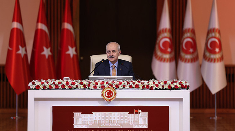 TBMM BAŞKANI KURTULMUŞ, MİLLİ DAYANIŞMA, KARDEŞLİK VE DEMOKRASİ KOMİSYONU TOPLANTISI’NDA KONUŞTU