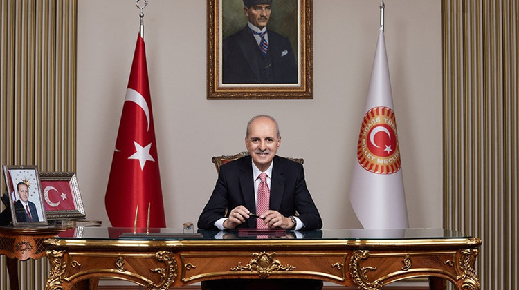 TBMM BAŞKANI KURTULMUŞ'TAN CUMHURBAŞKANI ERDOĞAN İLE PARTİ GENEL BAŞKANLARINA "TERÖRSÜZ TÜRKİYE" TEŞEKKÜRÜ
