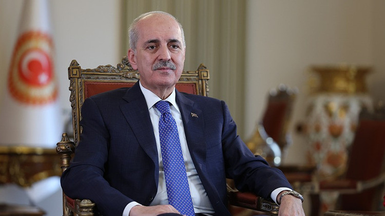 TBMM BAŞKANI KURTULMUŞ'TAN BALIKESİR'DEKİ DEPREME İLİŞKİN GEÇMİŞ OLSUN MESAJI