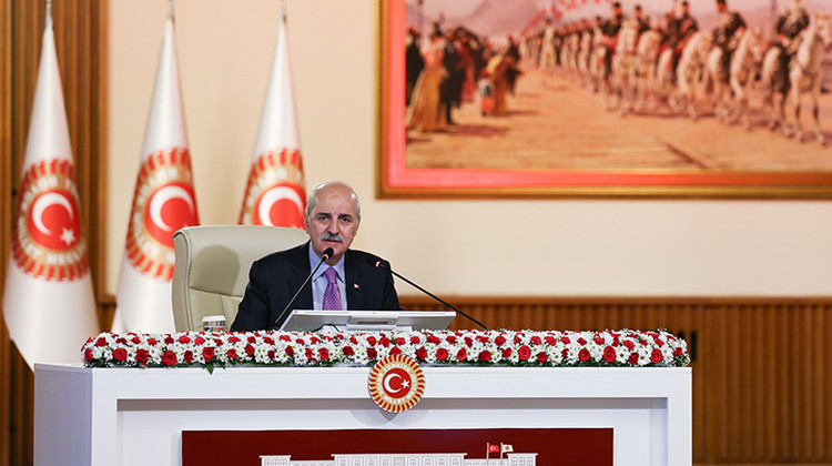 MİLLİ DAYANIŞMA, KARDEŞLİK VE DEMOKRASİ KOMİSYONU TBMM BAŞKANI KURTULMUŞ BAŞKANLIĞINDA TOPLANDI