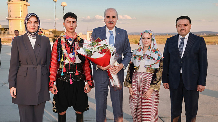 TBMM BAŞKANI KURTULMUŞ BÜYÜK TAARRUZ'UN 103. YIL DÖNÜMÜ KUTLAMALARI İÇİN AFYONKARAHİSAR’DA