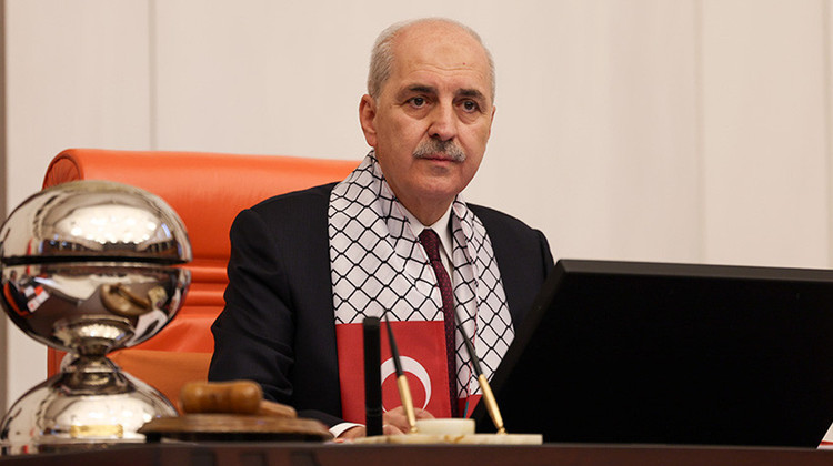 TBMM BAŞKANI KURTULMUŞ, “GAZZE” GÜNDEMİYLE OLAĞANÜSTÜ TOPLANAN TBMM GENEL KURULU’NDA KONUŞTU