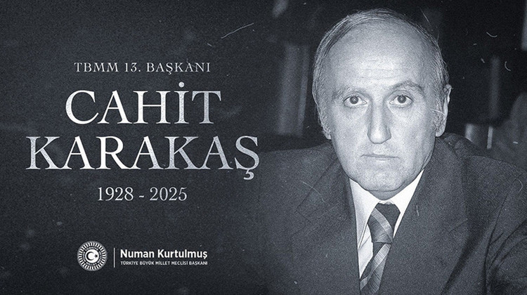 TBMM BAŞKANI KURTULMUŞ’TAN ESKİ MECLİS BAŞKANI CAHİT KARAKAŞ İÇİN TAZİYE MESAJI