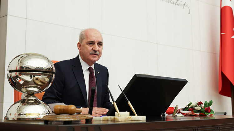 TBMM Başkanı Kurtulmuş, Yeni Yasama Yılı Açılışında Konuştu