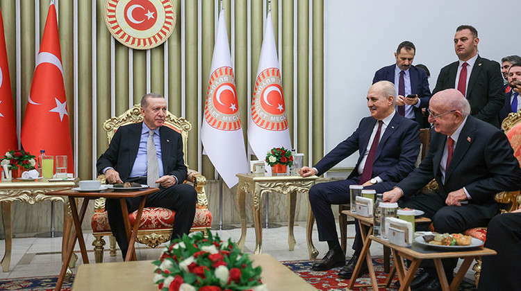 TBMM Başkanı Kurtulmuş, Yeni Yasama Yılı Dolayısıyla Resepsiyon Verdi