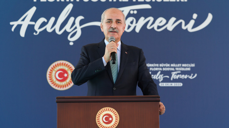 TBMM Başkanı Kurtulmuş, TBMM Florya Sosyal Tesisleri Restorasyonu Açılış Töreni’nde Konuştu