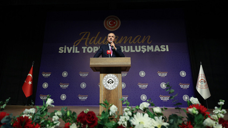 TBMM Başkanı Kurtulmuş, “Adıyaman Sivil Toplum Buluşması” Programında Konuştu