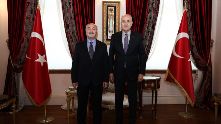 TBMM Başkanı Kurtulmuş, Adana Valiliğini Ziyaret Etti