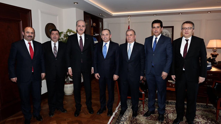 Kurtulmuş, TİSK üyelerini kabul etti