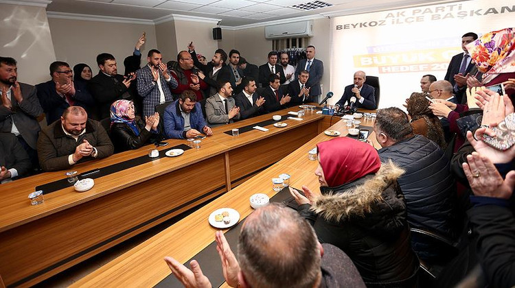 Kurtulmuş: Evet oyları her gün üstüne koya koya hızla trendleri yükseltti