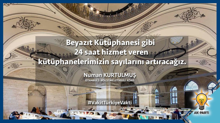 Gençlerimizin her türlü ihtiyacına cevap verecek nitelikte kültür muhitleri oluşturacağız.