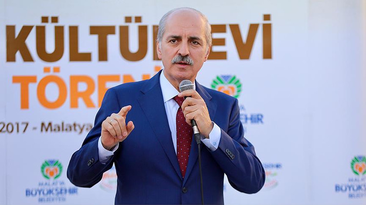 Kurtulmuş: Gayrimeşru referandum Türkiye'yi bloke etmek içindir