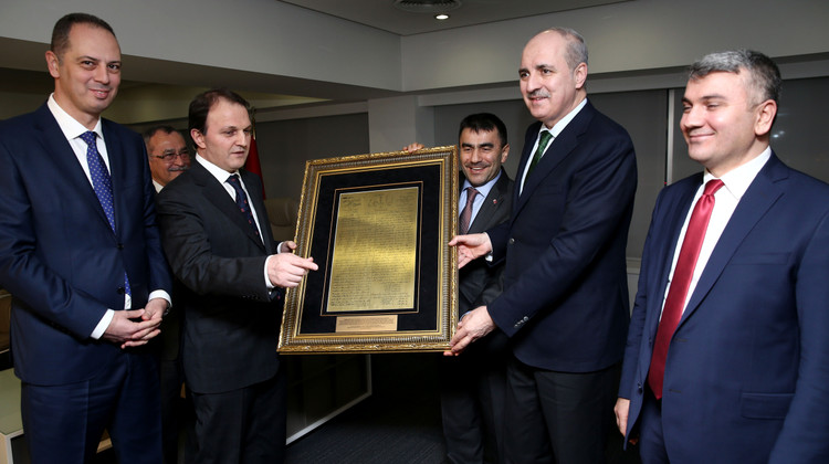 Kurtulmuş'tan İstanbul'da BİK'e ziyaret