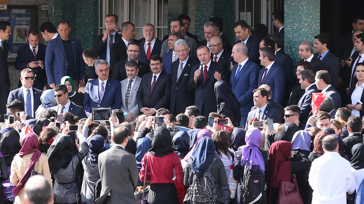 Eyüp Kız Anadolu İmam Hatip Lisesini ziyaret