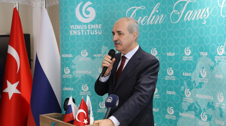 Moskova'da Yunus Emre Enstitüsü Türk Kültür Merkezi açıldı